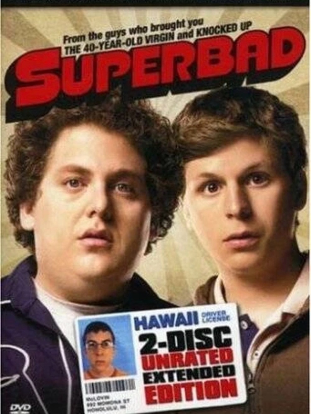 Superbad (Two-Disc Unrated Extended Edition) - DVD - NEW